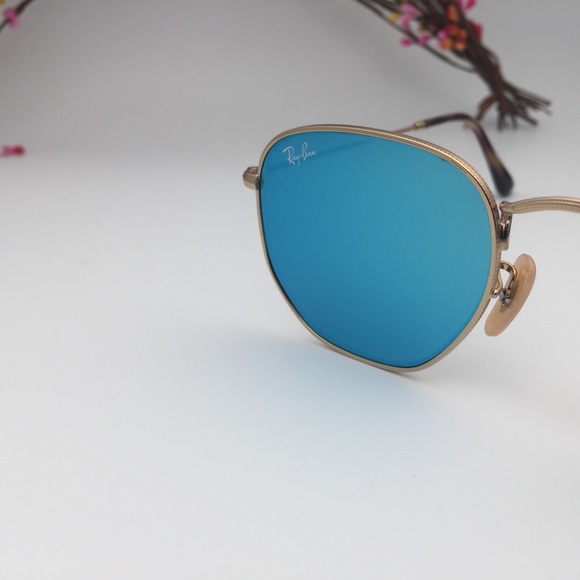 RB3548N New Light Blue Gradient Flash Authentic
